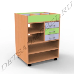 4.10 Fine arts shelving unit