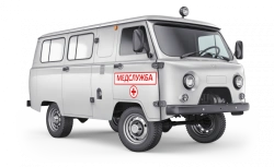 Truck UAZ SGR 396295-120, mod. 396295