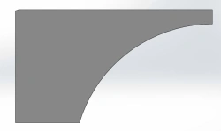 6241-03-5402003 Front arch panel