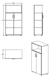 Wardrobe (series 404.80.147)
