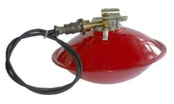 Powder fire extinguishing module MPP(p)-2,5-I-GE-UHL3.1-TU 4854-004-40302231-97 Buran-2,5vzr