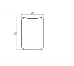Partition glass 5292-8202100-10