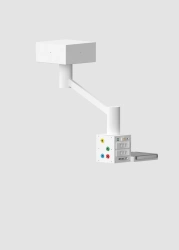 Medical consoles KR-01 with accessories, version variant: ceiling KR-01 (KPO M01)