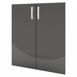 Tinted glass doors A-302.C (set of 2 pcs.)