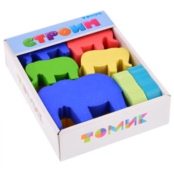 Learning to Play "Building" Logic Game Set (12 pieces) Article Number 1-84