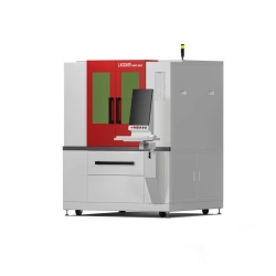 SMART BASE model laser cutting machine with power from 150 to 3000 W, with working field 800x800 mm.