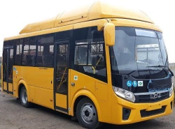 Bus PAZ 320435-14 (gas engine YAMZ Euro-3, engine control unit MG22, disc brakes)