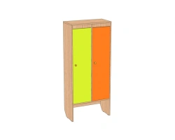 2-person cupboard for children's clothes SHG2-M