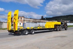 Semi-trailer heavy hauler, UZST brand, type 9179, modification 9179-0000043