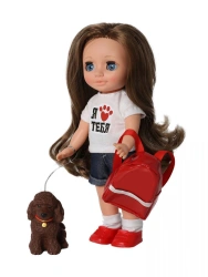 Plastic Doll Asya Adventures with Kudryashik, B3558
