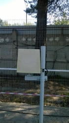 Radio wave linear intrusion detector "RIF-RLM-24"