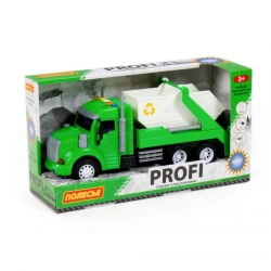 "Pro", inertia container truck (with light and sound) (green) (in box), article 86259