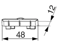 REHAU locking strip, article no. 373551