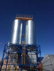 BV ventilated hopper with cone bottom