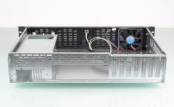 Computer server case Neptun-291 for installation in 19" rack with height 2U