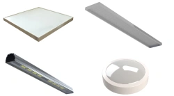 Stationary LED luminaires, "OPTOLUX" trade mark, "Onyx" series.