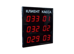 LED information board Neuroniq TIN-SR57, 888->88 (RS485, 12V, character height 57 mm)