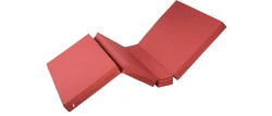 Medical springless mattress with waterproof cover according to TU 9396-001-09922741-2014 four-sectional with PVB filling. Ra