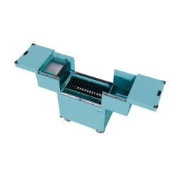 Laptop storage, transport and charging trolley with C3.CR5003 series wi-fi router