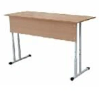 Adjustable two-seat pupil's table, model ST 22-6