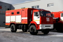 Fire pump station PNS-110, type 58812K43265, modification 58812J, on chassis KAMAZ-43265-D5
