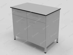 SL series laboratory table (with doors and drawers)