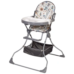 Polini kids 252 "Owls" highchair, grey, article number 0001458-03
