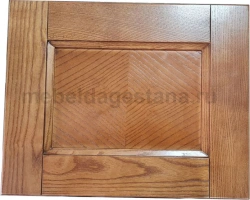 Front panel "Scali" light Walnut solid ash wood