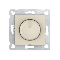 CADUCEUS ALING PRESTIGE Flush mounted dimmer switch LED 1-100W, 230V~, universal, beige, art.