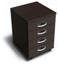 Folding cabinet. Perspective