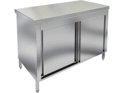 Industrial cupboard table
