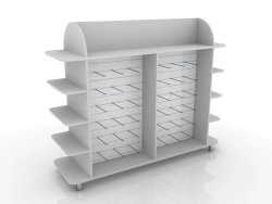 Double rack-stand, 304-001-7, 1710x600x1650