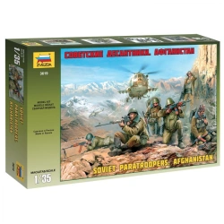Assembled model "Soviet paratroopers. Afghanistan"