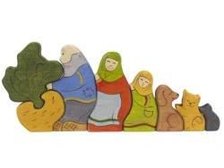 Wooden puzzle "Repka magnetic" 10014