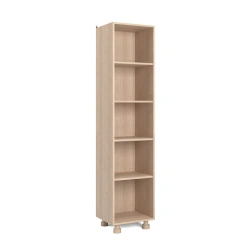 Narrow cupboard-shelving unit