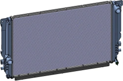 Engine cooling radiator A21R23.1301010-21 (2831-036-0003)