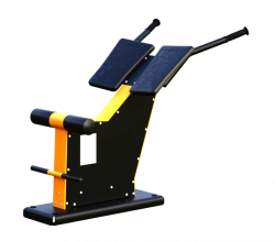 Stationary outdoor fitness equipment "Inclined Back Trainer" Romana 207.04.10