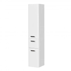 Cupboard - column Aquaton Valencia left white pearl suspended 1A123803VAG3L1.A123.8.03V.AG3.L