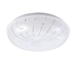 LED wall-ceiling luminaire TM "TANGO" NBB-R-4 "GLASS" 15W