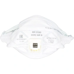 Filtering half-mask for protection against aerosols of the VM trade mark BM 9100 series: model BM 9162 protection class FFP2 NR