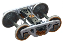 Biaxial bogies of biaxial wagons model 18-100, type 2