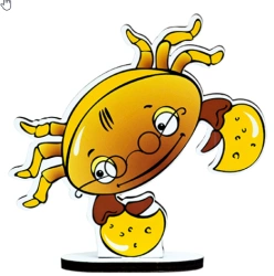 Playing aid Crab Crab(m)
