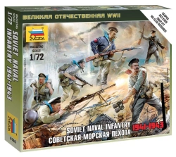 Assembled model "Soviet marine infantry"
