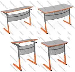 Pupil's adjustable table of ST series