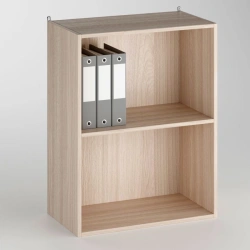 Hanging shelf with 2 niches