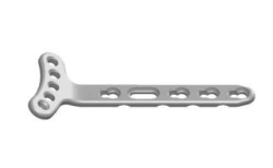 Plate for distal radius with angular stability in 8 versions