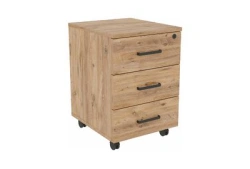 Wooden office bollards