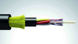 Optical communication cable of OCSM grade