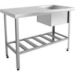 Washing bath with working surface STANDARD SRO12/6SCC+VMO1-430