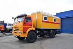 Mobile laboratory (without CMU) on chassis KAMAZ-43502 (-D5; -66) Type 27393